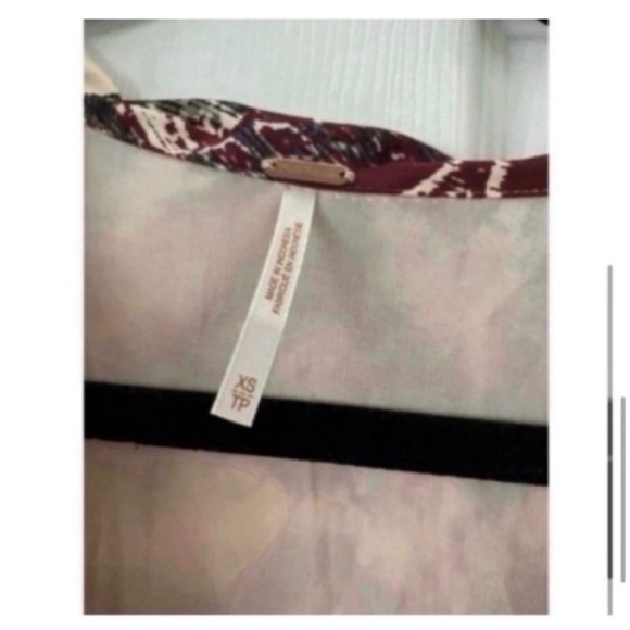 FREE PEOPLE Boho Satin Mini Dress - Picture 7 of 9